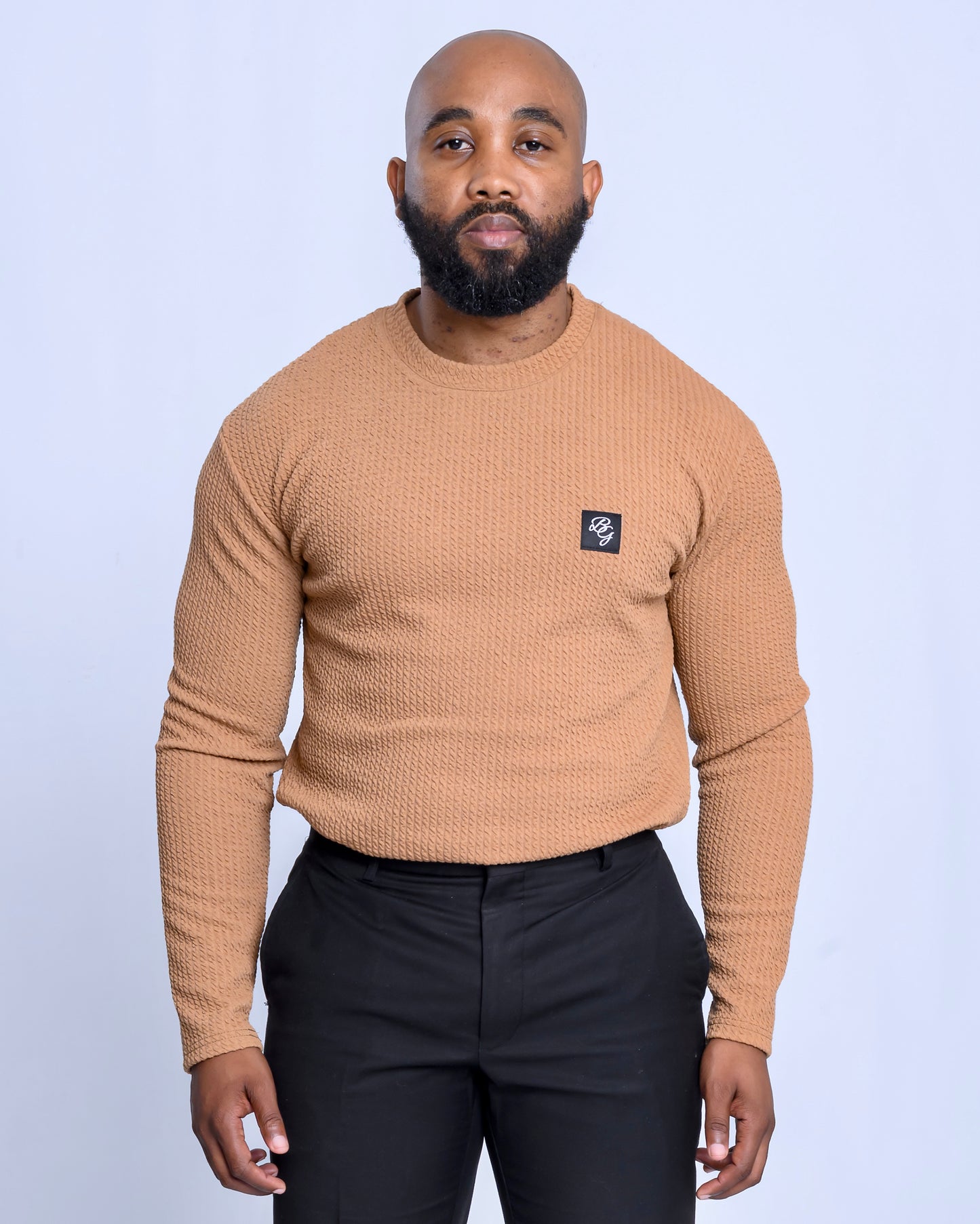 BG Long Sleeve Top Pattern Rust