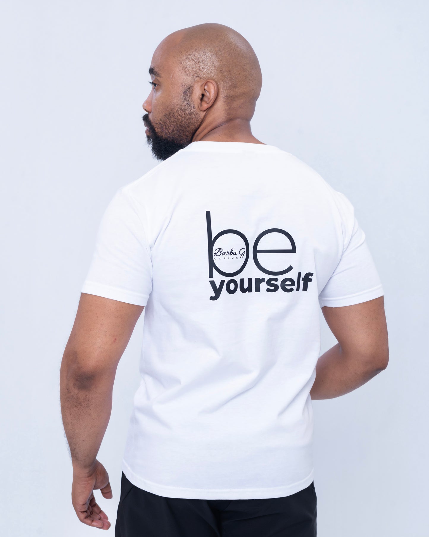 Be Yourself Tee White