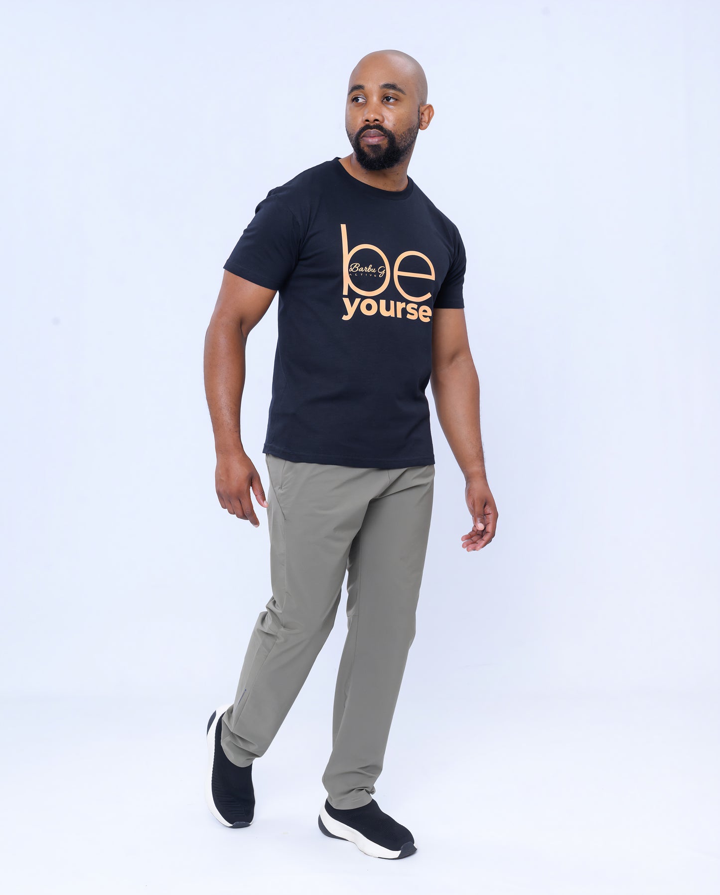 Be Yourself Tee Black