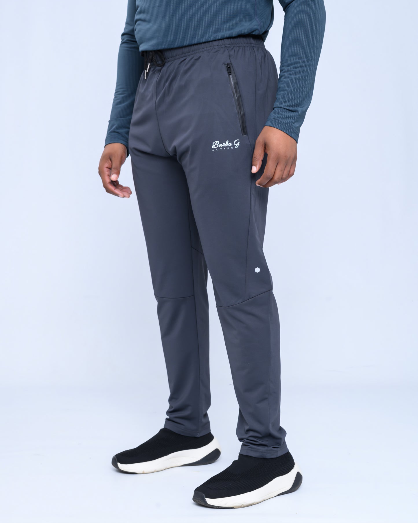 BARBU G Active Pants Charcoal