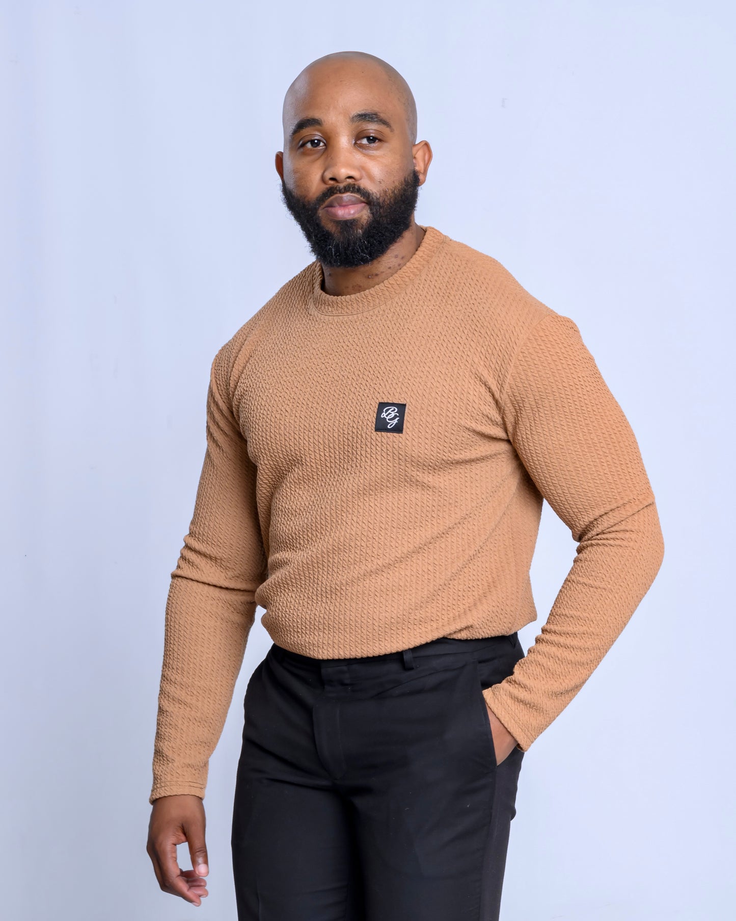 BG Long Sleeve Top Pattern Rust