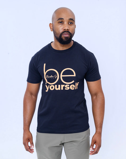 Be Yourself Tee Black