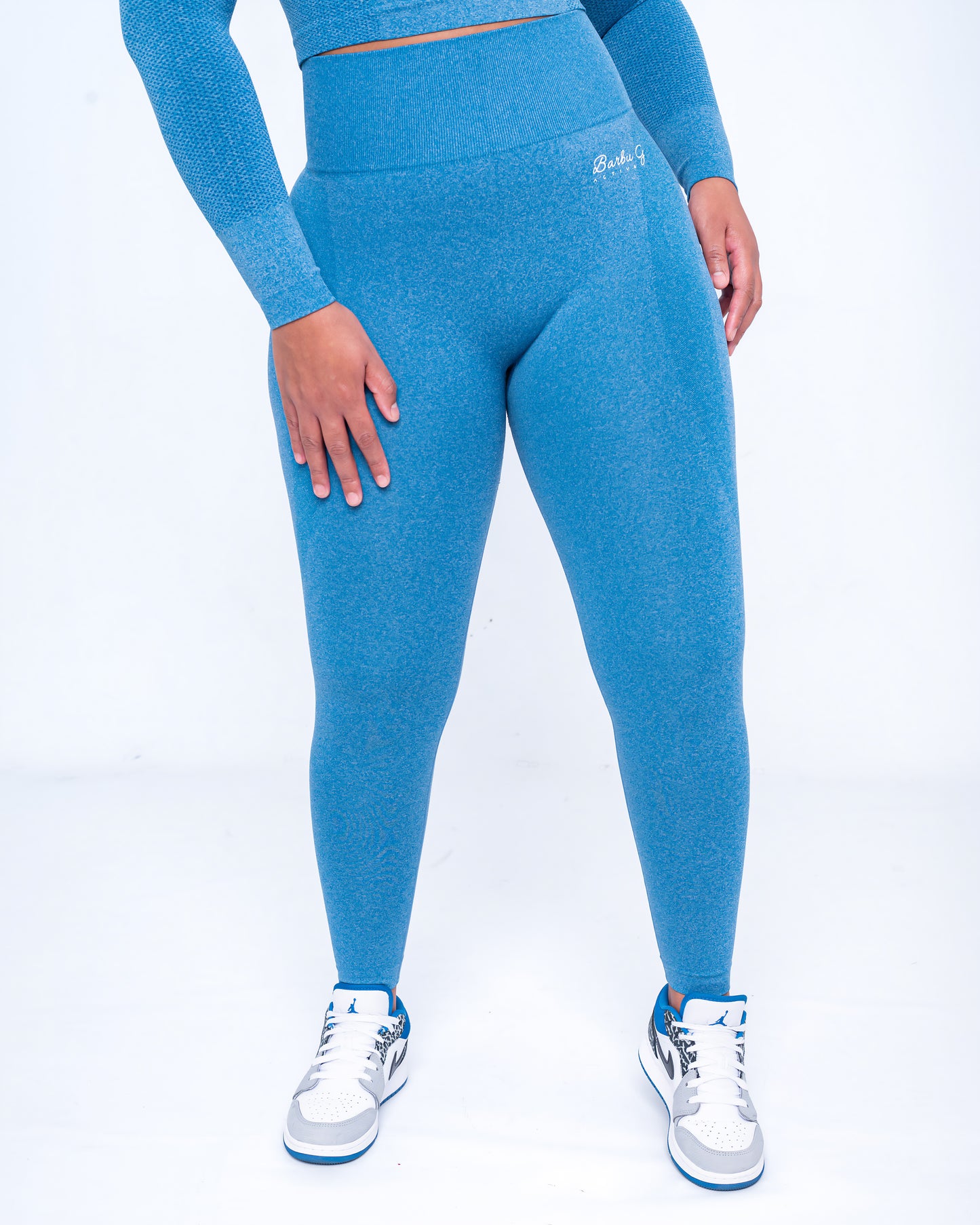 Barbu G Active Women Leggings Blue