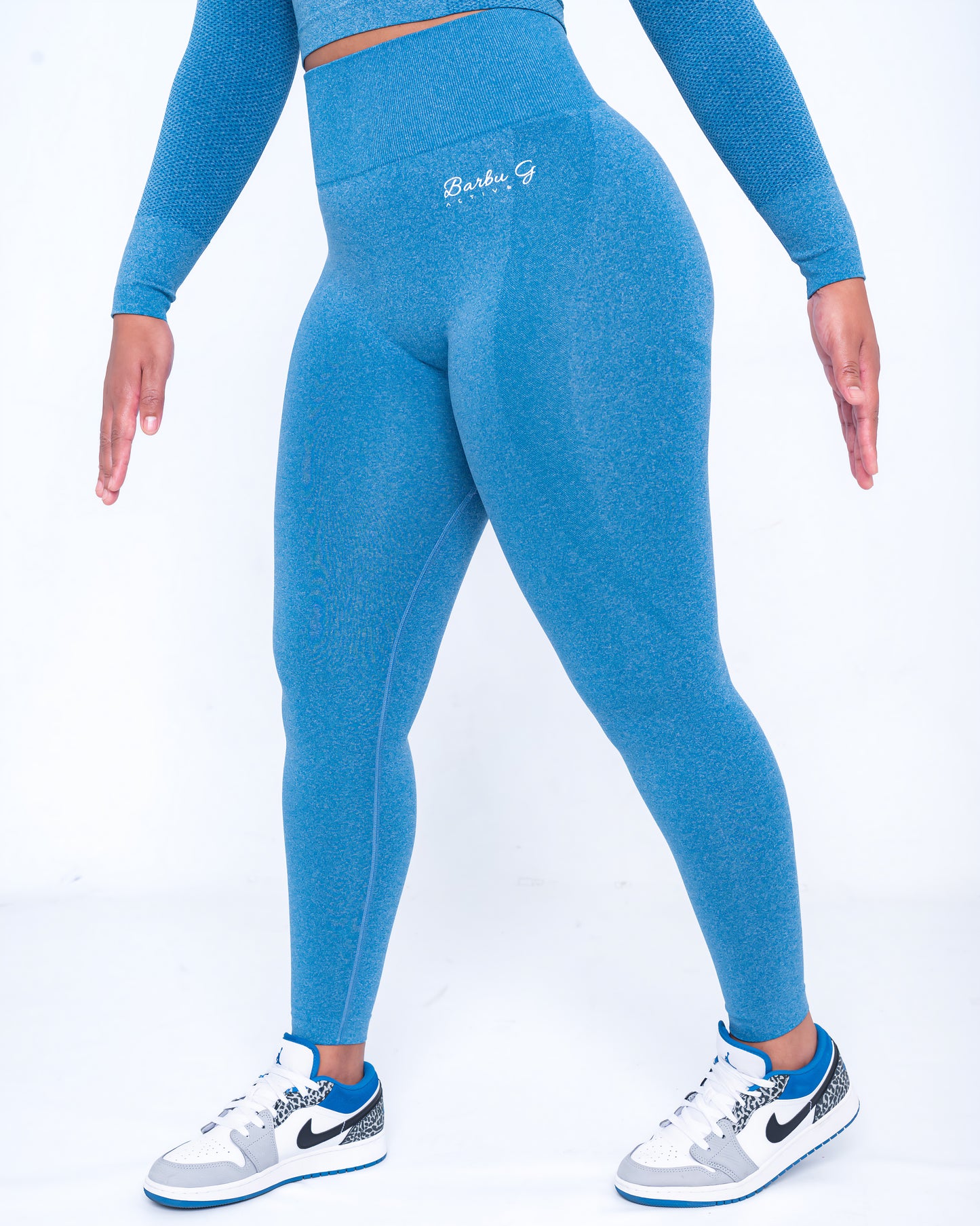 Barbu G Active Women Leggings Blue